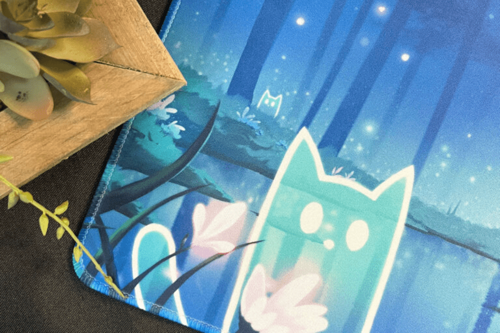 Forest Cat Spirits Playmat
