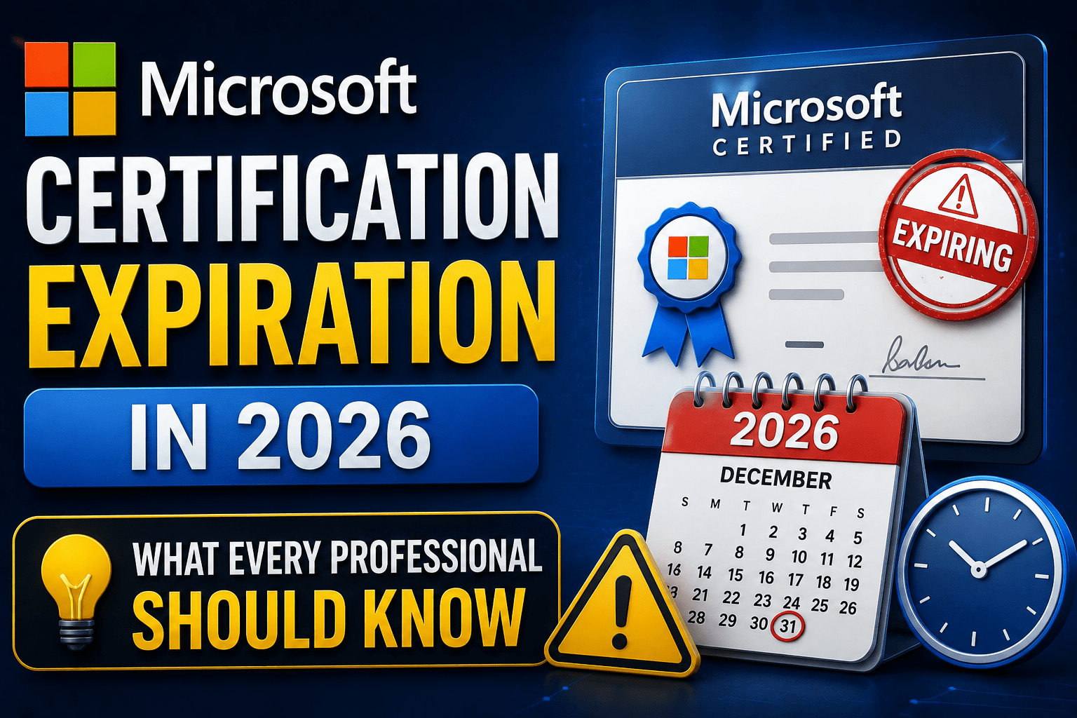 Microsoft Certification Expiration in 2026: What Every Professional Should Know