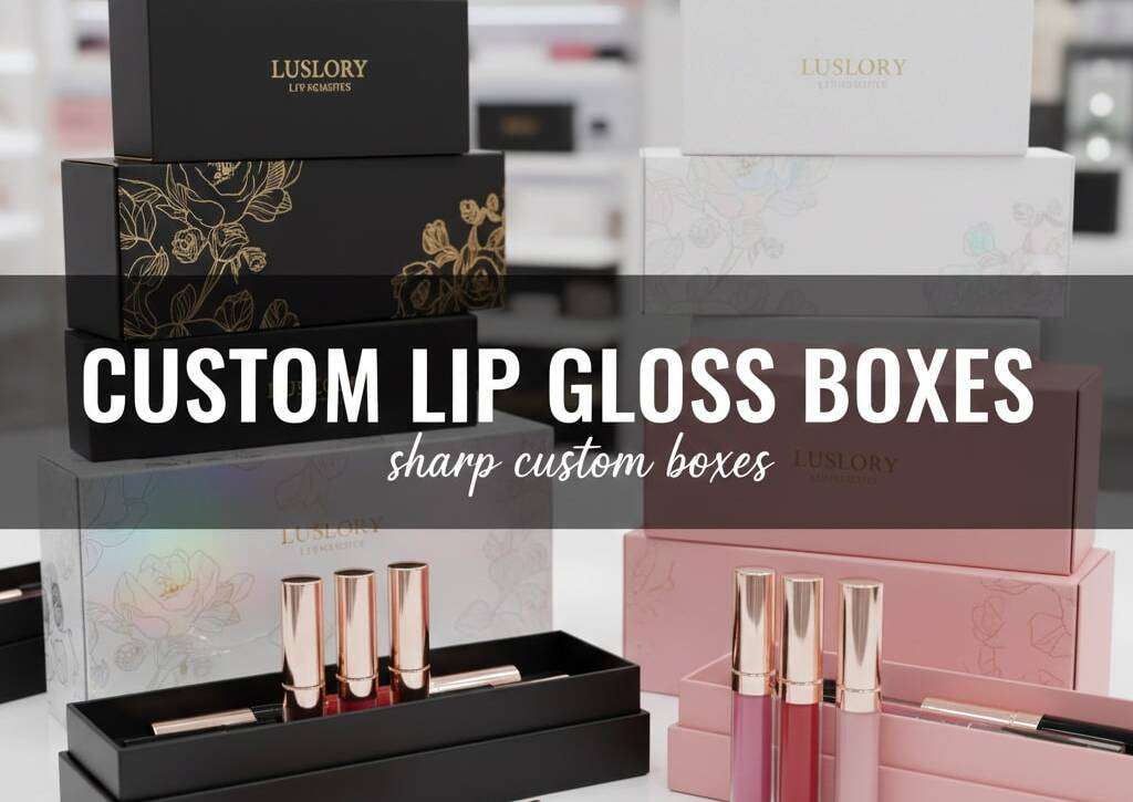 Custom Lip Gloss Boxes in uk