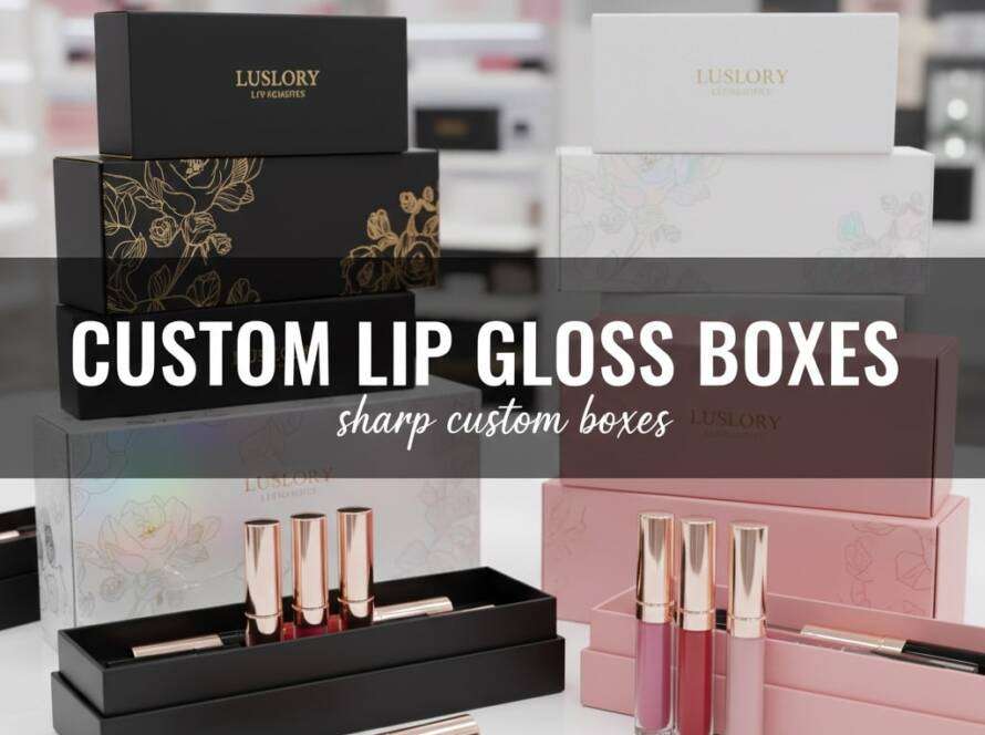 Custom Lip Gloss Boxes in uk