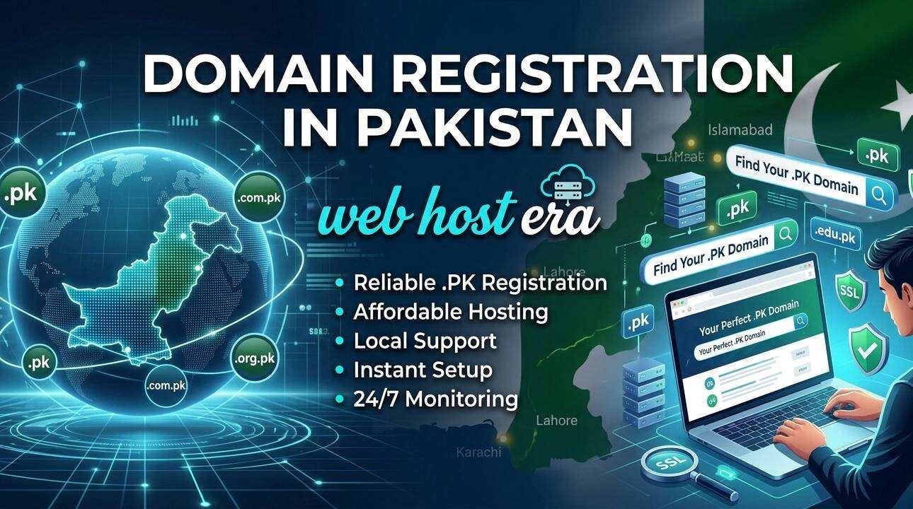 Domain Registration in Pakistan