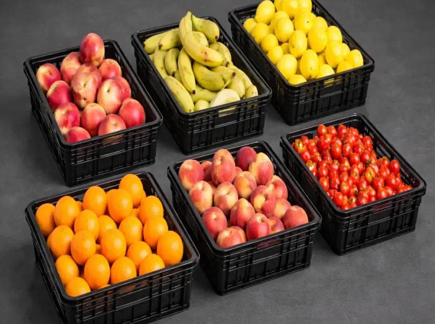 vegetable display