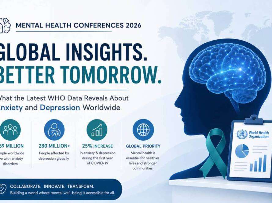 Mental Health Conferences 2026 What the Latest WHO Data Reveals About Global Anxiety and Depression