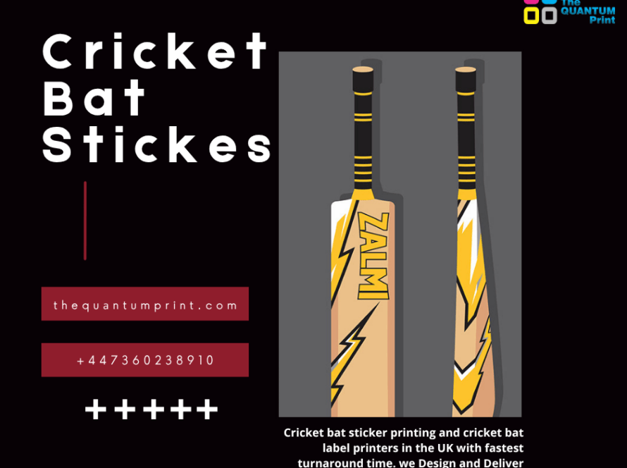 cricket bat sticker maker