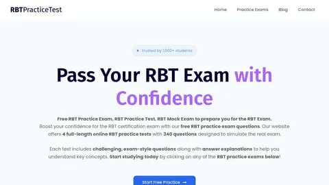 rbt practice exam