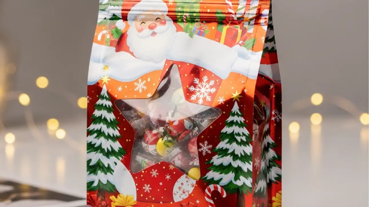 Custom Christmas Mylar Bags