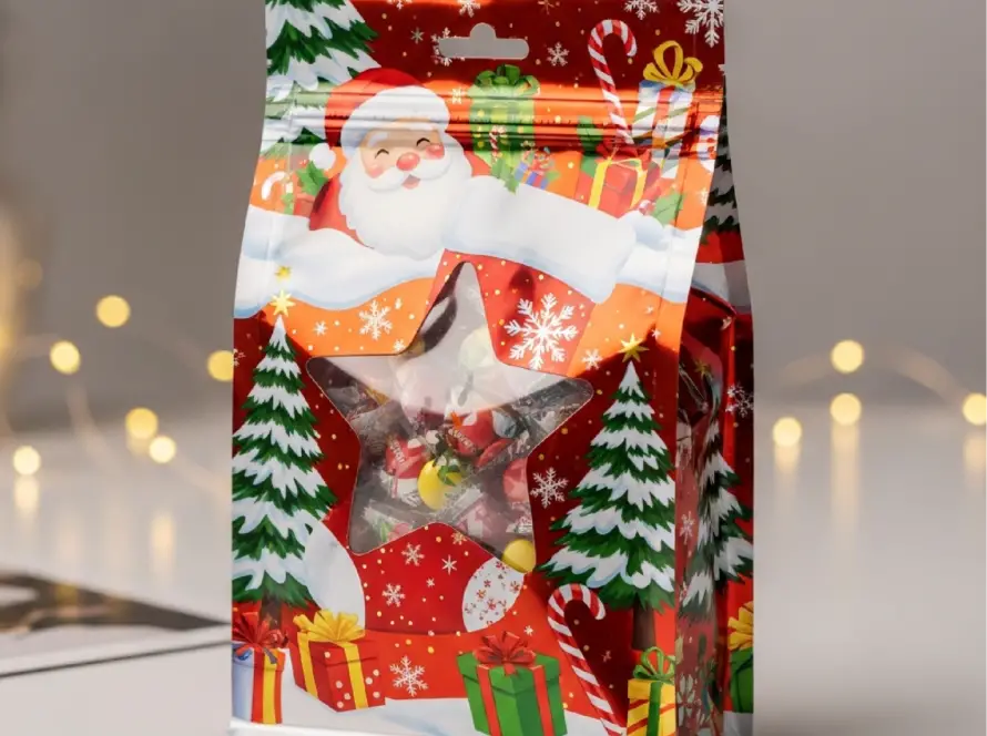 Custom Christmas Mylar Bags