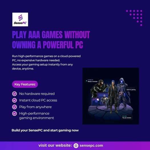 Cloud PC Rental Gaming