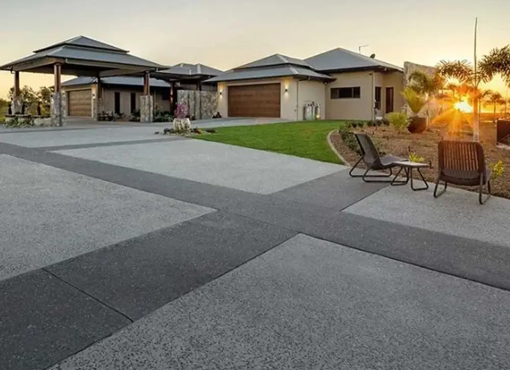 Exposed Aggregate Concrete