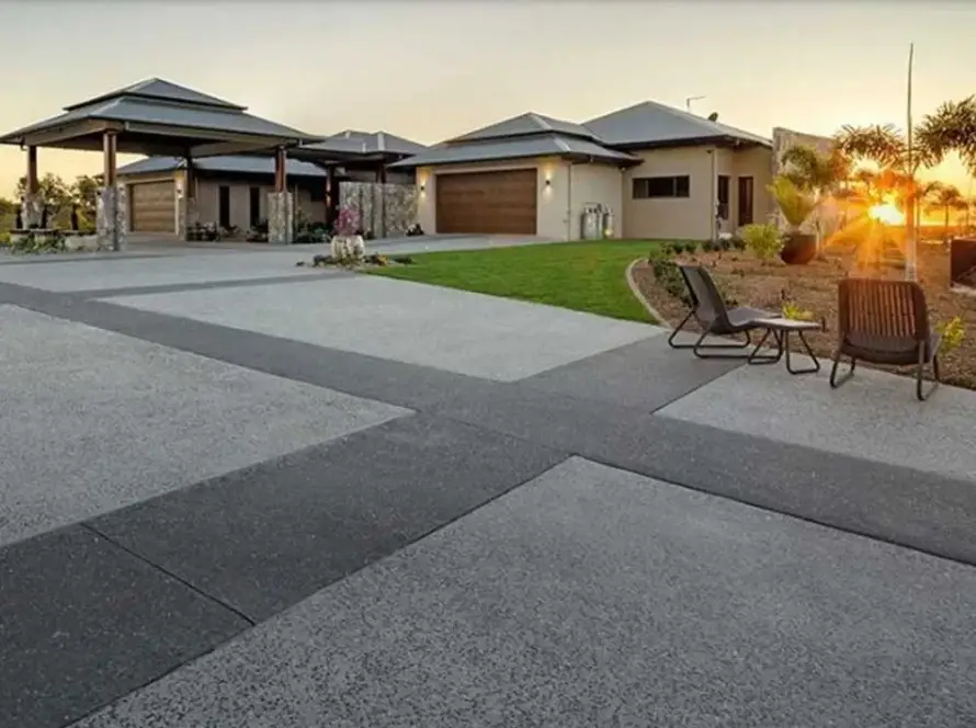 Exposed Aggregate Concrete