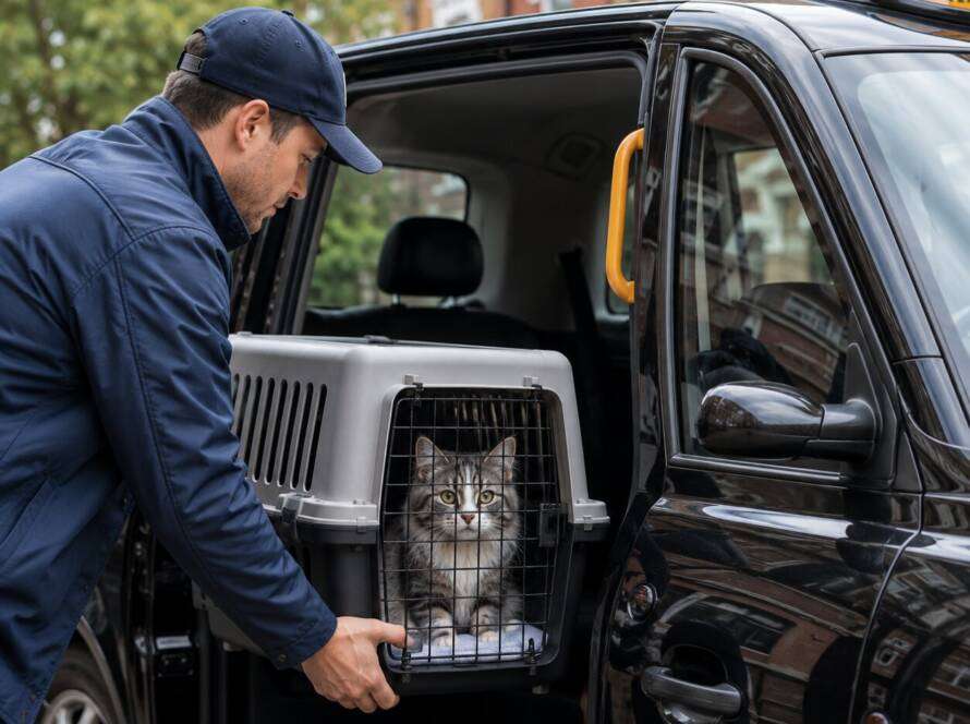 Cat Transport Service in uk