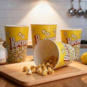 Explore Stylish Custom Popcorn Paper Cups for Homes