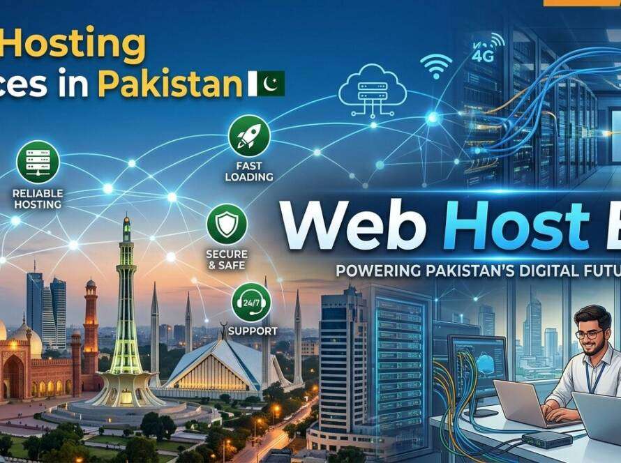 Web Hosting Services in Pakistan