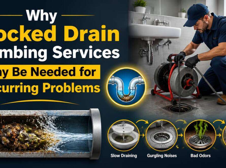 Why Blocked Drain Plumbing Services May Be Needed for Recurring Problems