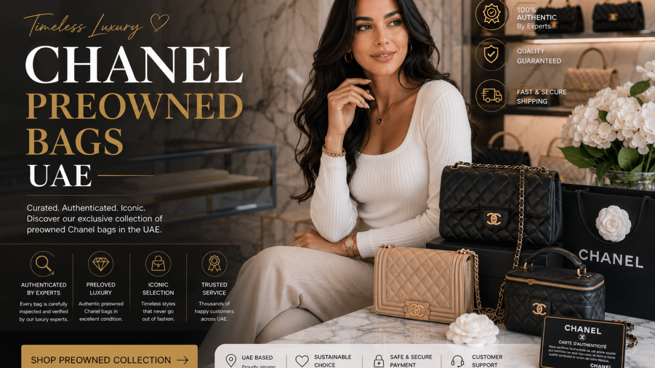 Chanel preowned bags uae