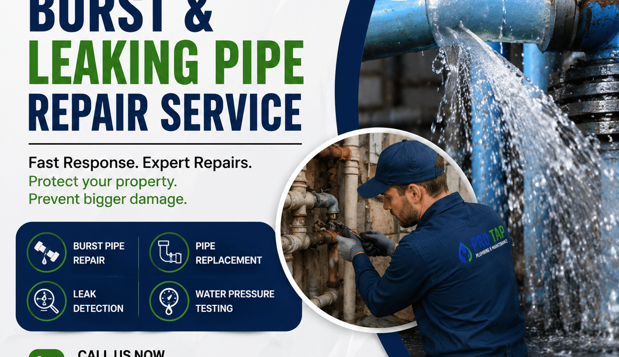 burst pipe repair south yarra