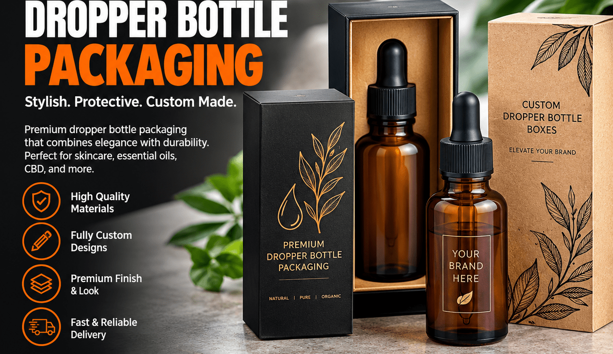 dropper bottle packaging