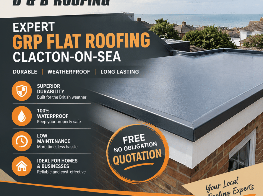 GRP Flat Roofing Clacton-on-Sea