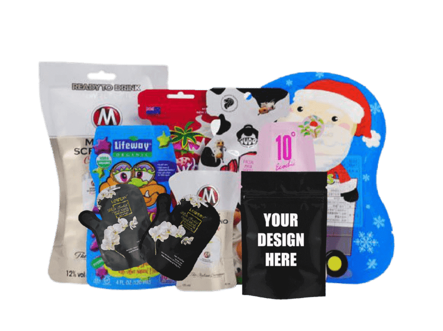 Circle Mylar Bags