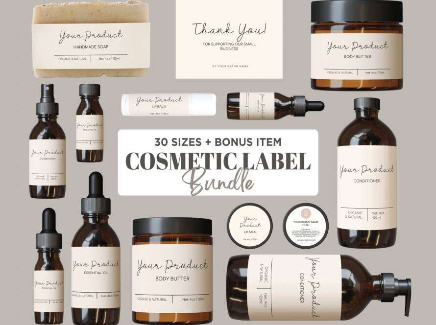 Custom Cosmetic Labels
