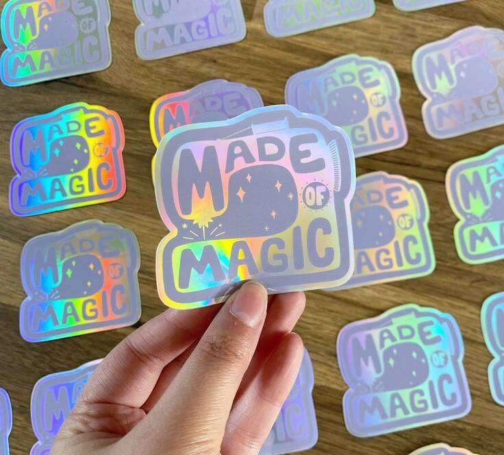 Custom Holographic Stickers