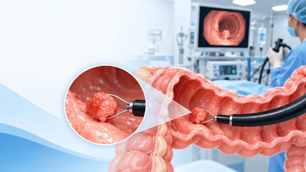 How Are Polyps Found During Colonoscopy Treated?
