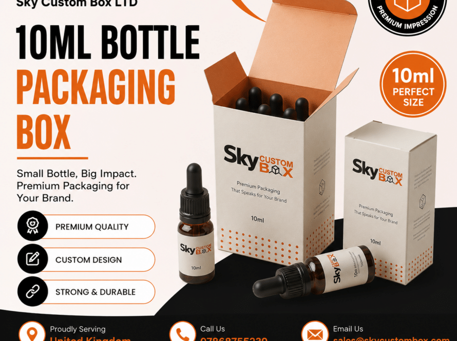 10ml bottle packaging box