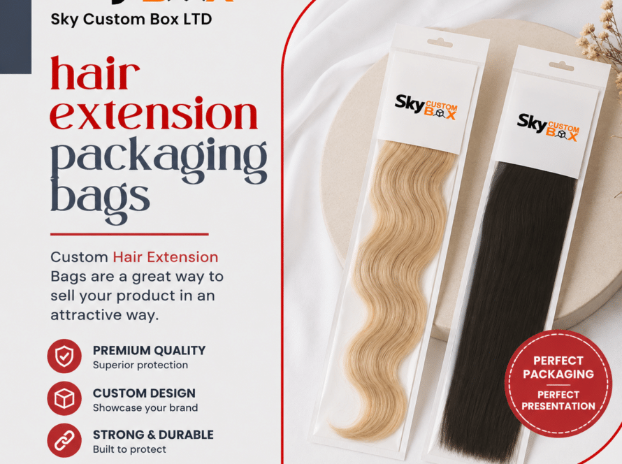 plastic hair extension bags