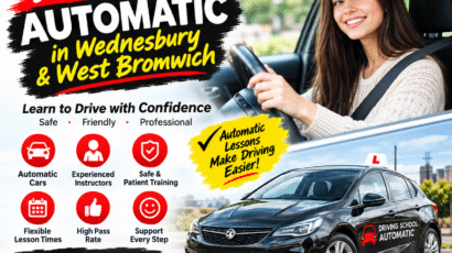 automatic driving lessons wednesbury