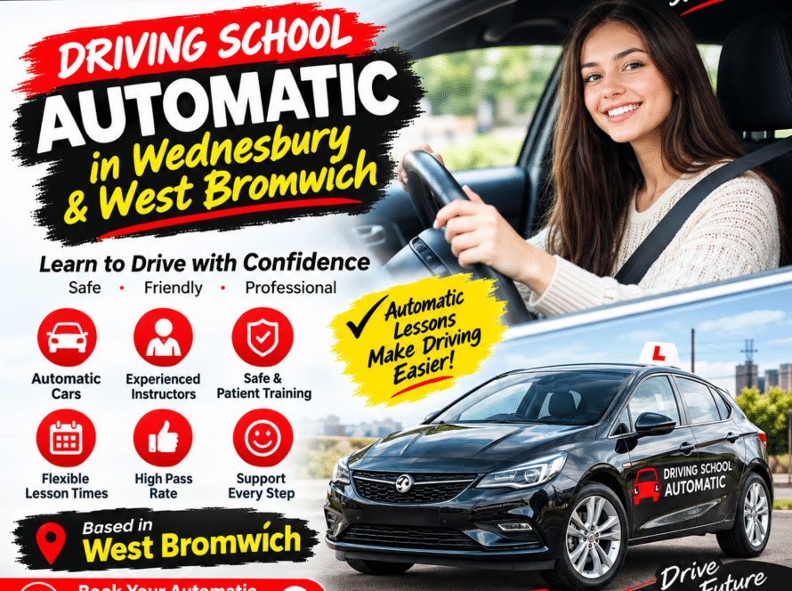 automatic driving lessons wednesbury
