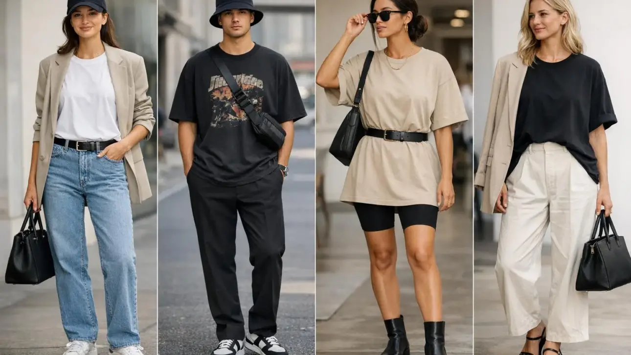 Oversized T-Shirt Fashion in Pakistan