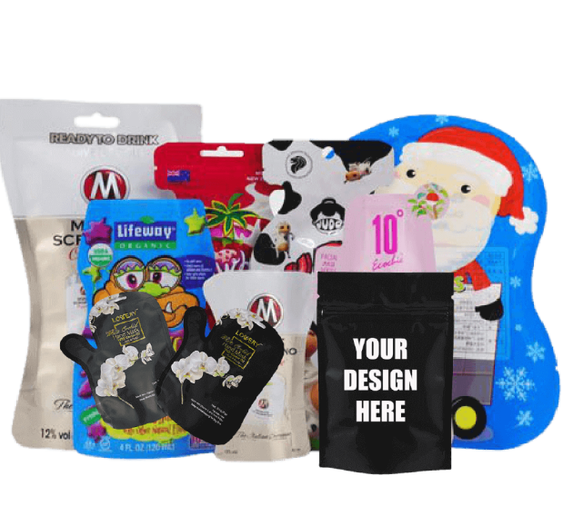Circle Mylar Bags